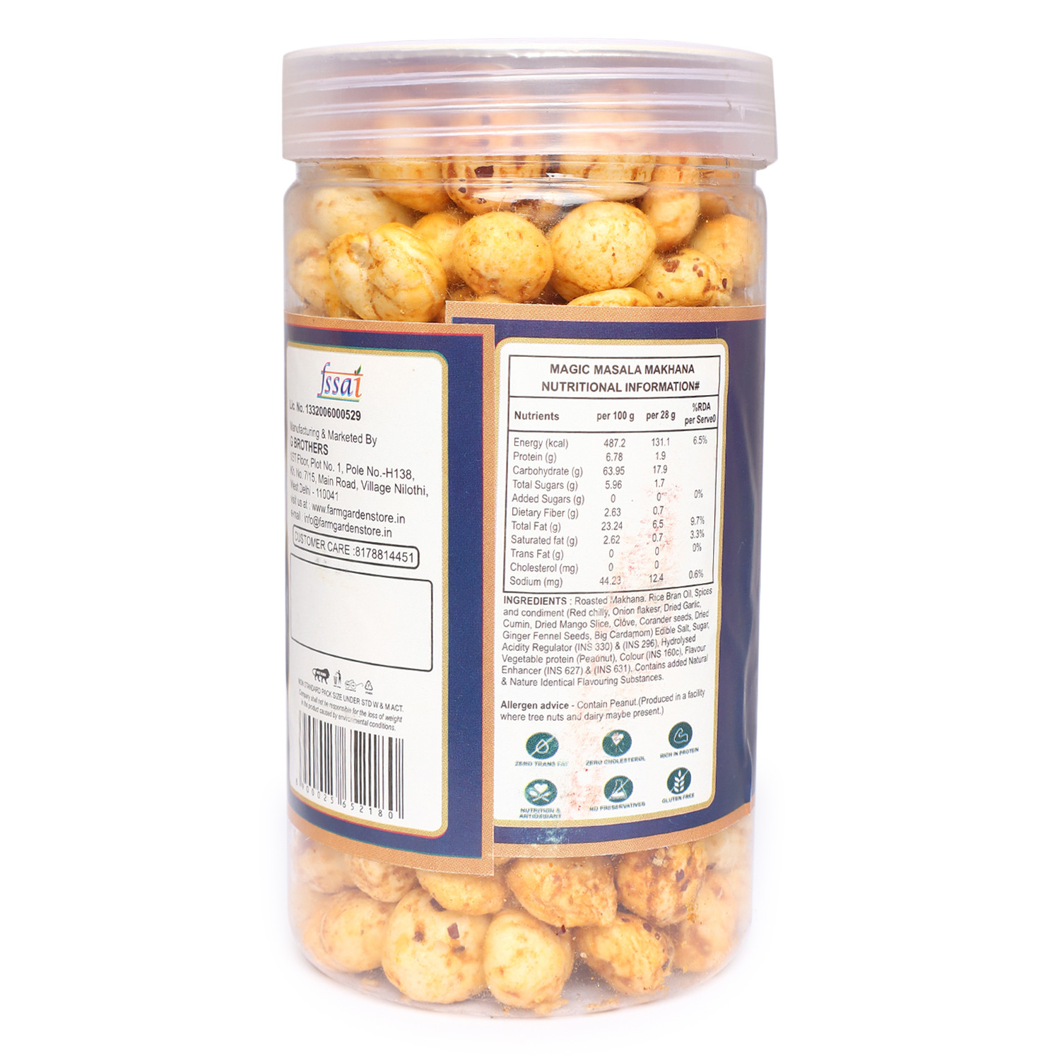 Magic Masala Makhana (Baked Foxnut)
