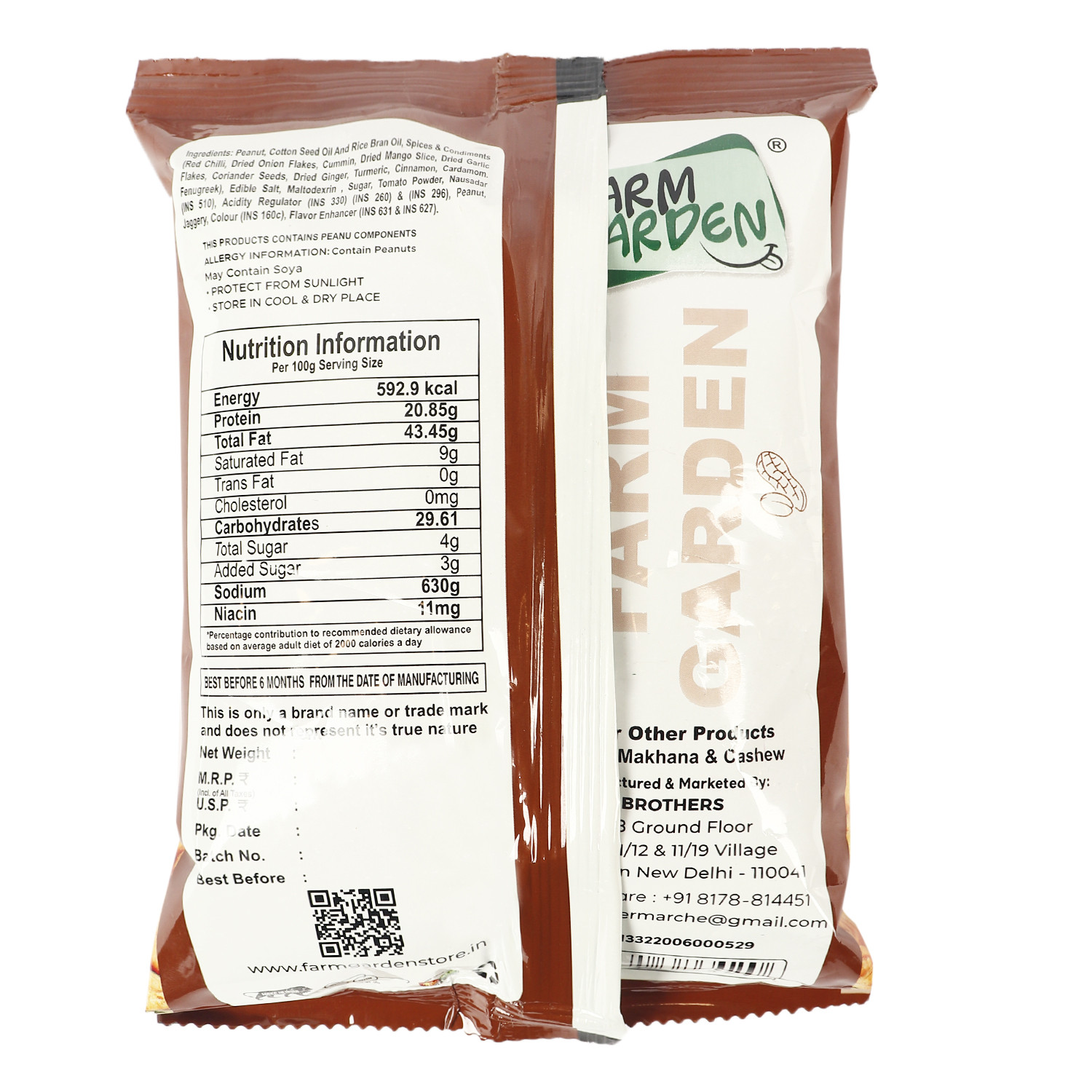 Peanut Hing Jeera (Roasted Dry Peanut ) 140 g