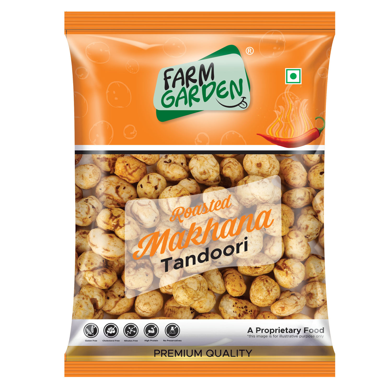 Tandoori Makhana (Baked Foxnut) 20g
