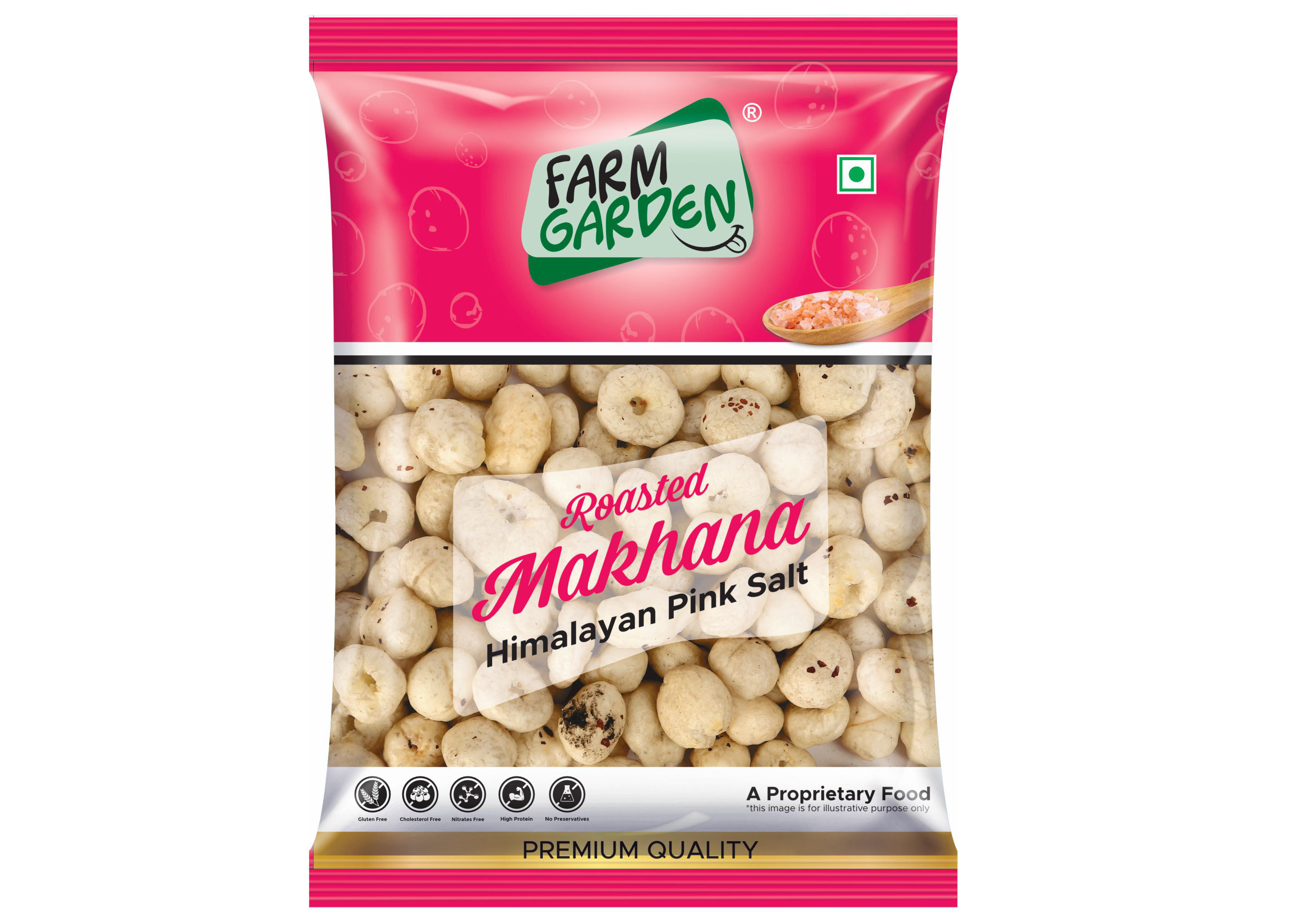 Himalayan Pink Salt Makhana (Baked Foxnut) 20g