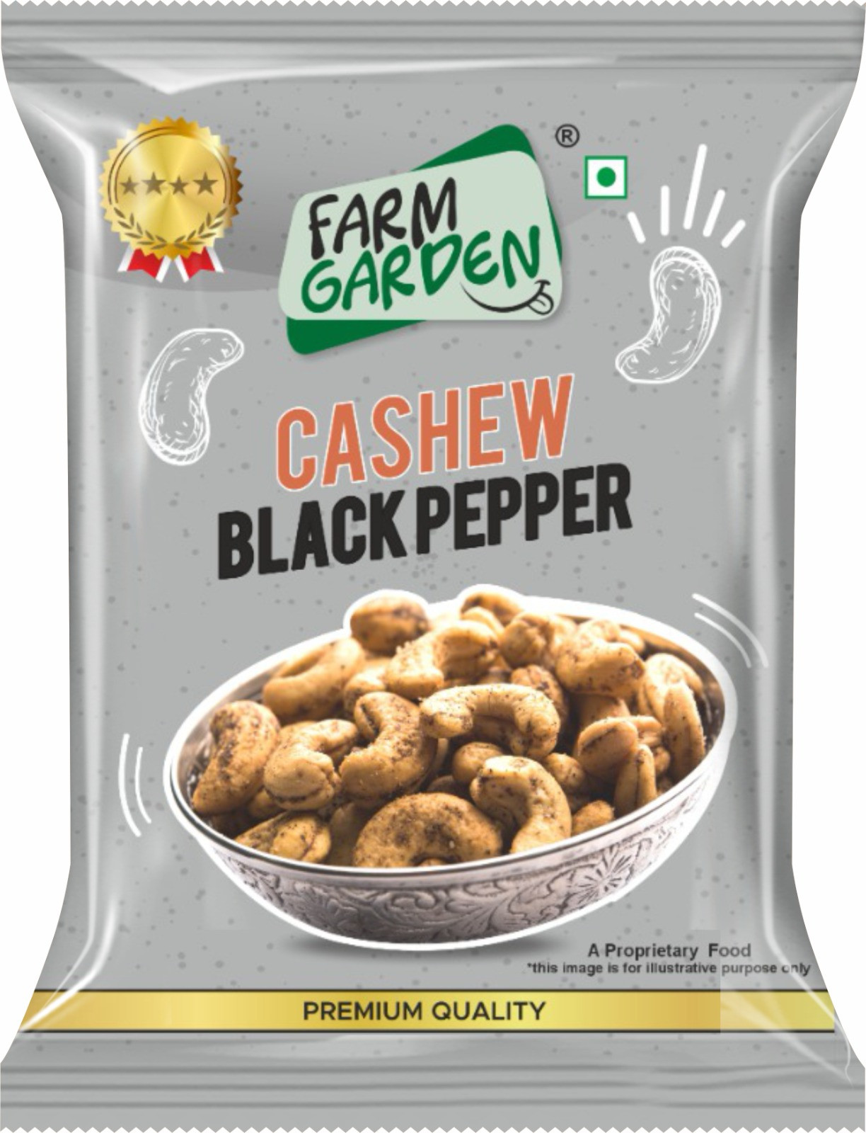 Cashew Roasted Black Pepper  (Roasted Dryfruit )