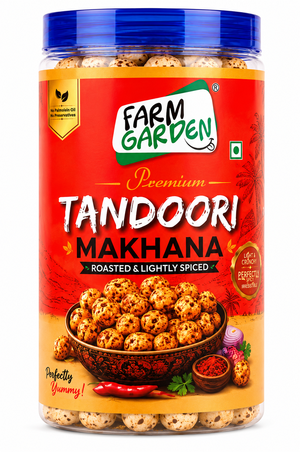Tandoori Makhana (Baked Foxnut)