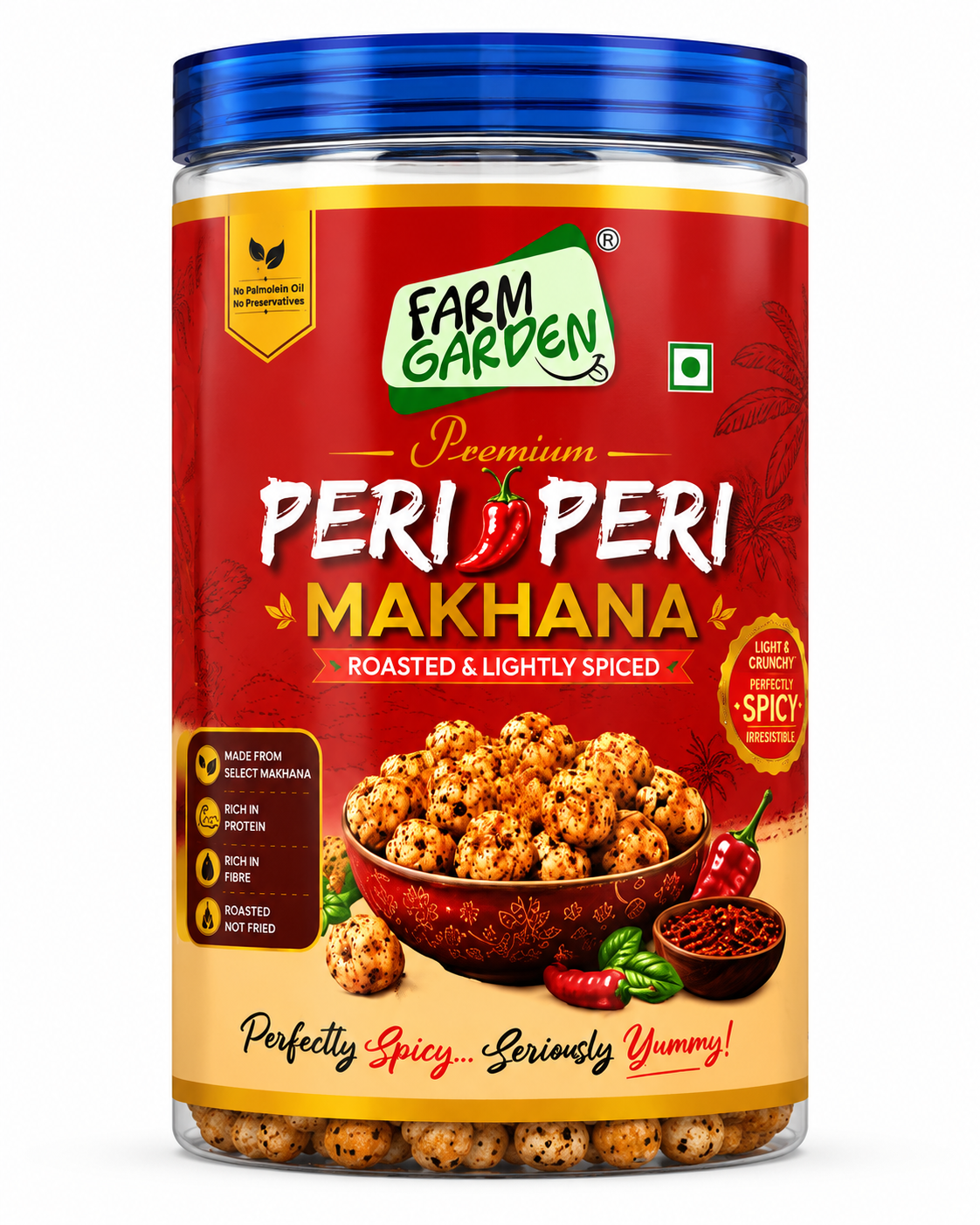 Peri-Peri Makhana (Baked Foxnut)