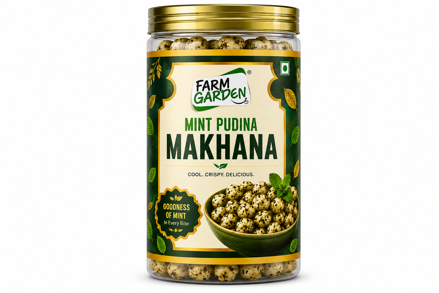 Mint Makhana (Baked Foxnut)