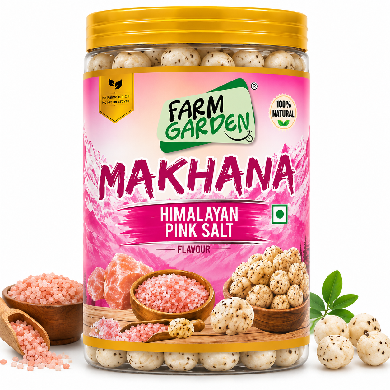 Himalayan Pink Salt (Baked Foxnut )