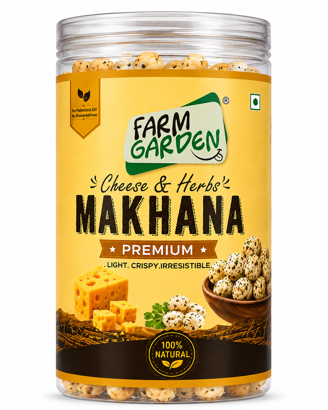 Cheese & Herbs Makhana 70g