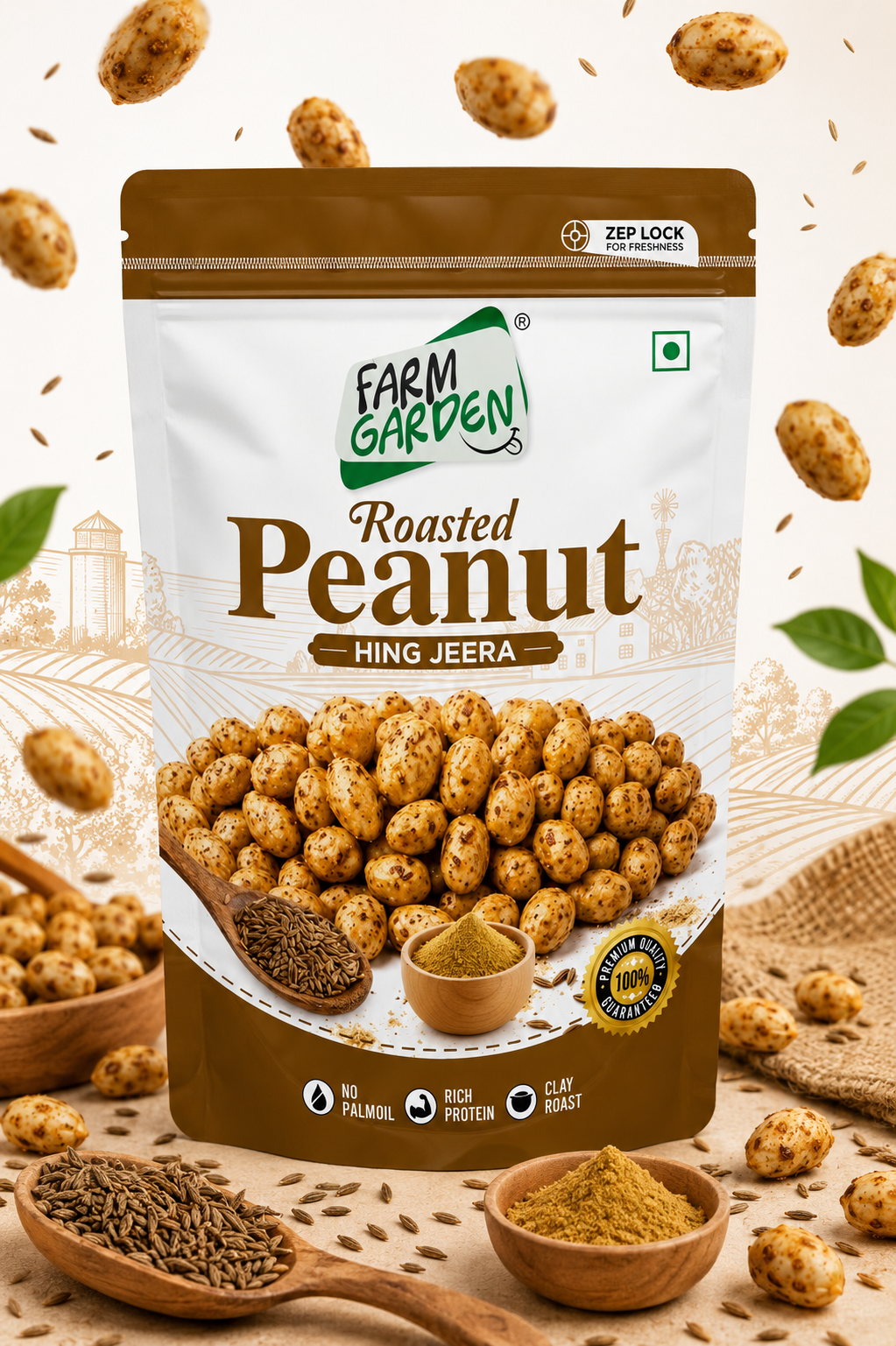 FARM GARDEN PEANUT ROASTED HING JEERA 140GM