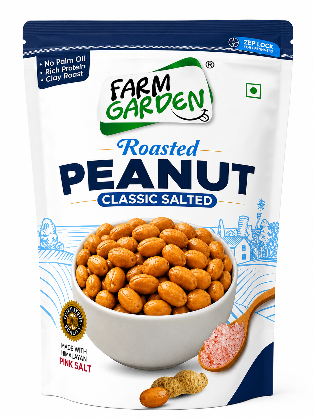 PEANUT ROASTED CLASSIC SALTED 140GM